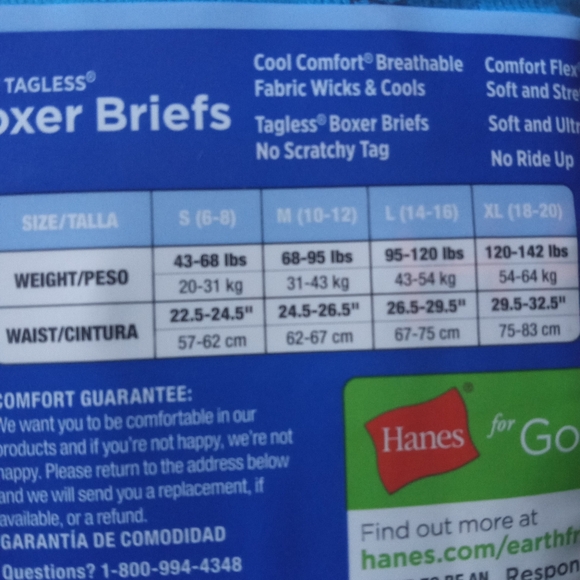 Hanes free pk w purchase - Picture 4 of 5